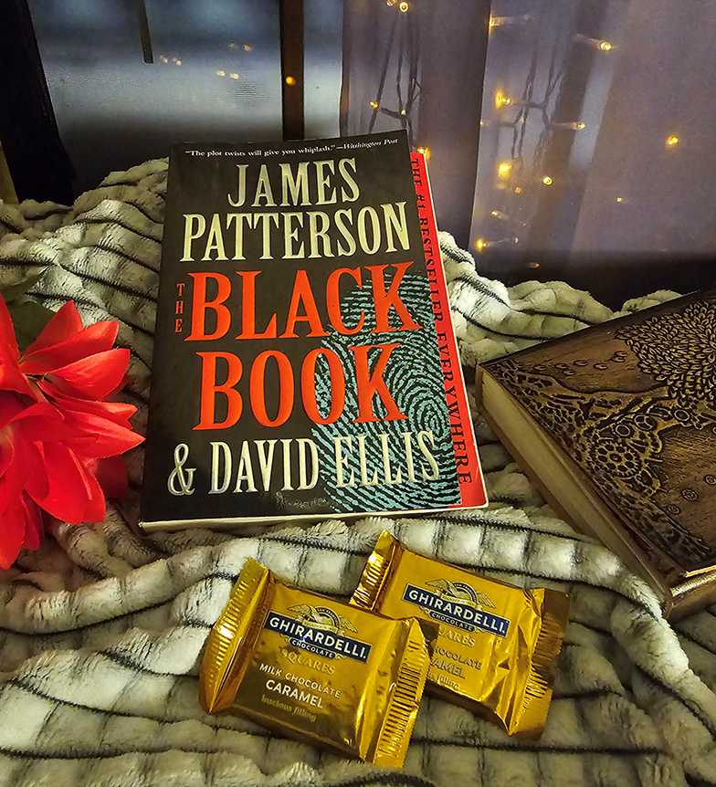 the black book by james patterson, david ellis book cover